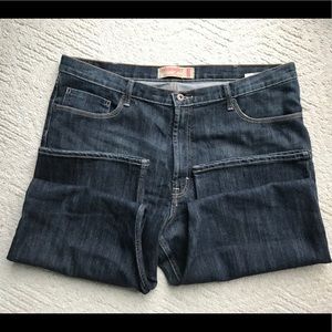 Men’s Wrangler Relaxed Boot Denim Jeans 40 x 30